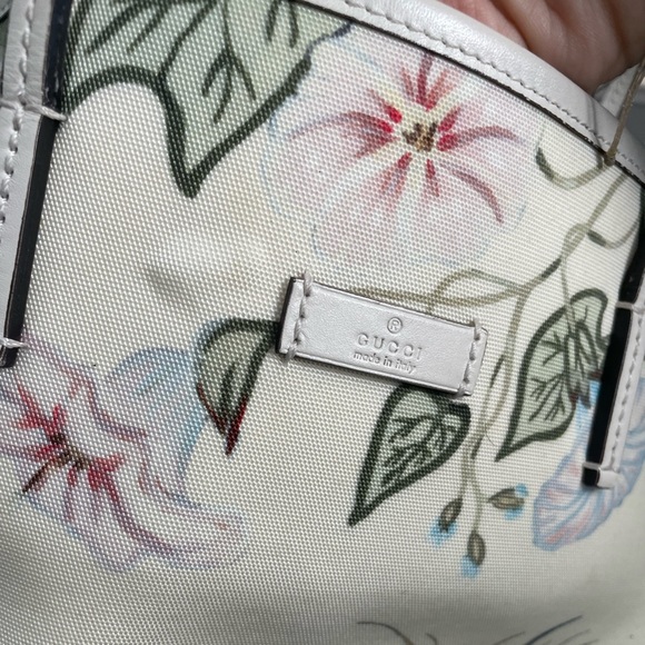 Gucci Flora Knight satchel with crossbody strap - Picture 10 of 10